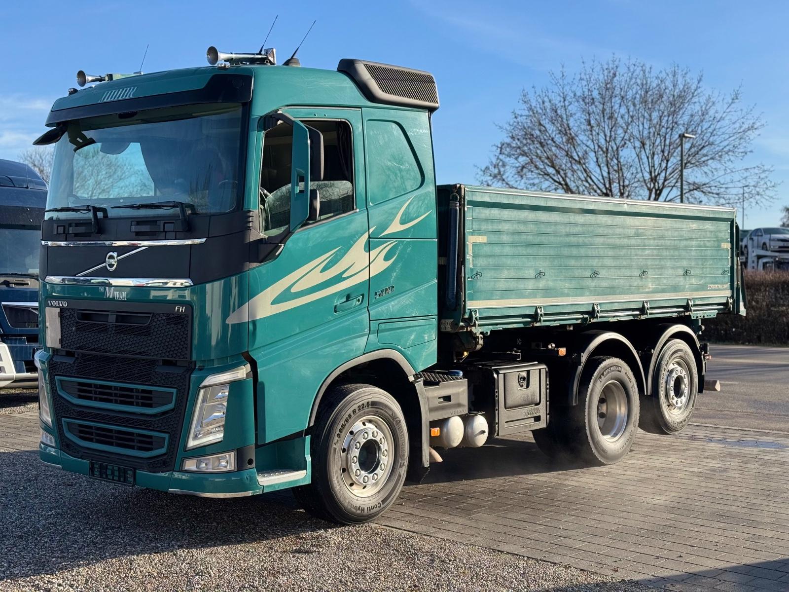 Volvo FH-500*SCHWARZMÜLLER*3-SEITENKIPPER*CHROM*TÜV