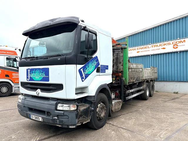 Renault Premium 385 .26G 6x2 PALFINGER / KIPPER (MECHANI