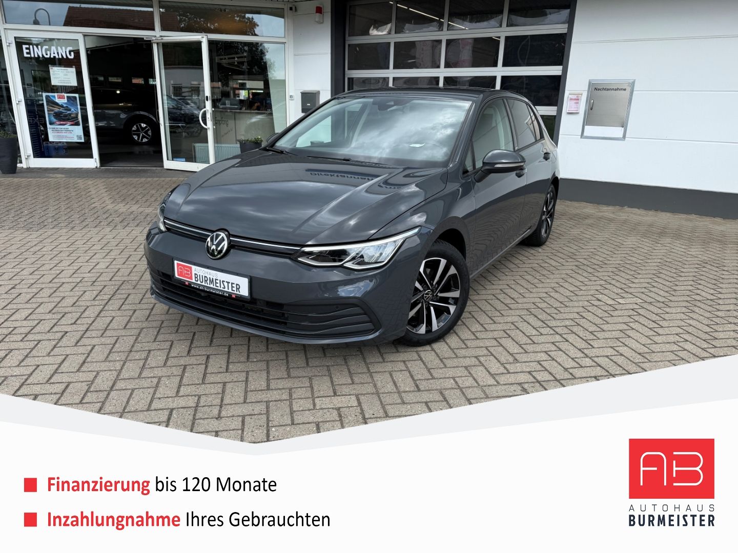 Fahrzeugabbildung Volkswagen Golf VIII United 1,5 TSI Navi Digi Cockpit LED A