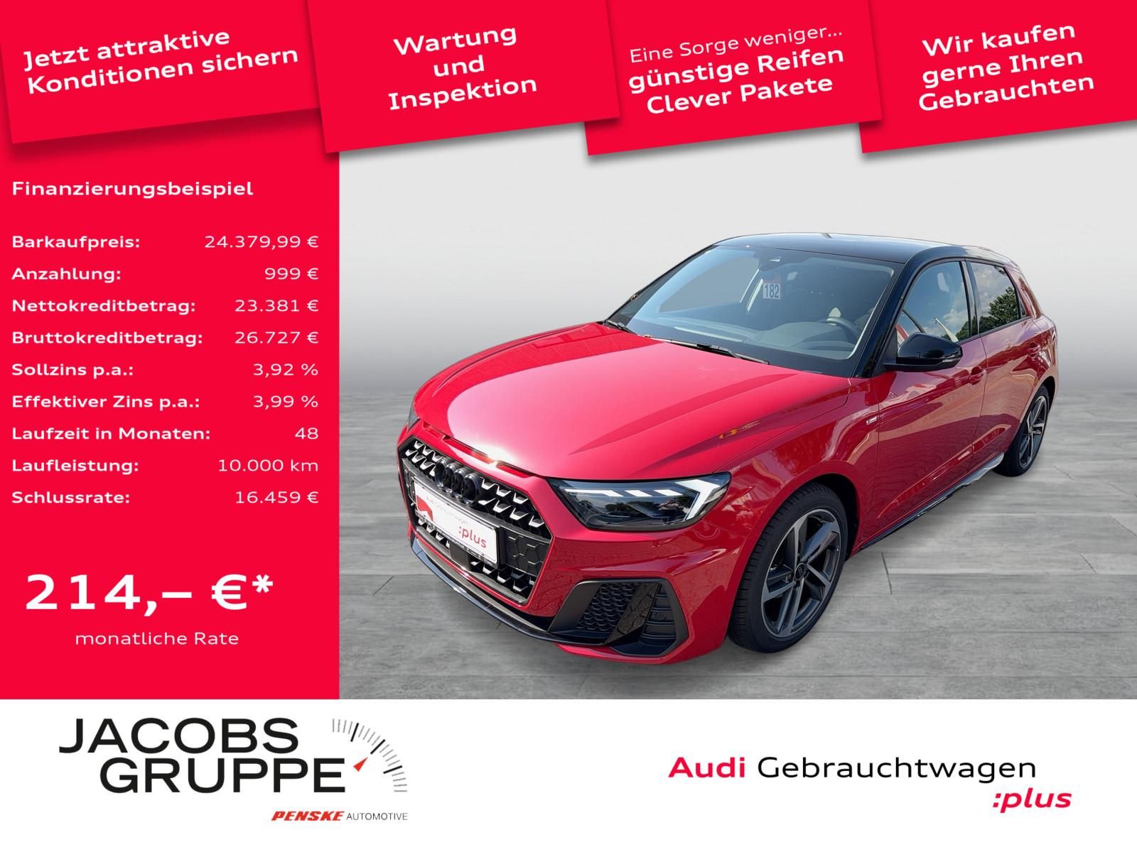 Audi A1 Sportback 25TFSI 2xS line Edition/Black+/ACC/