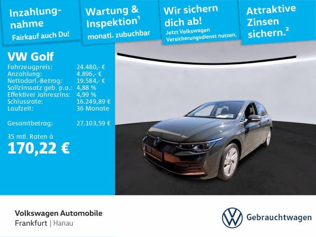 Volkswagen Golf VIII 1.5 eTSI DSG Style Navi Sprachbedienun