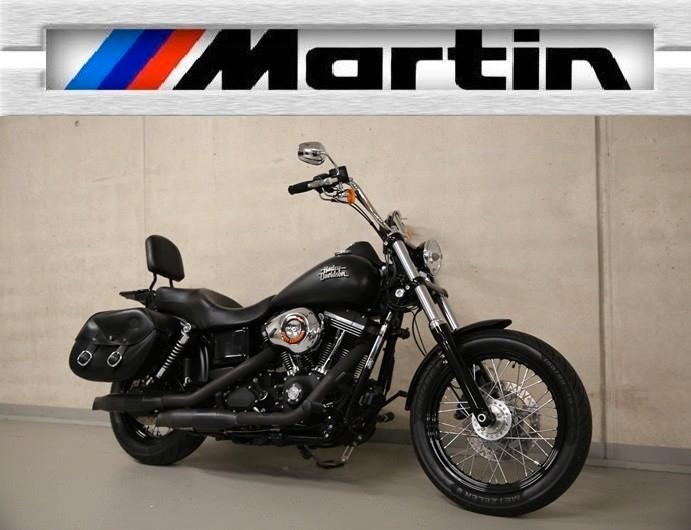 Harley-Davidson FXDB Dyna Street Bob 103 Kesstech*Lederkoffer*