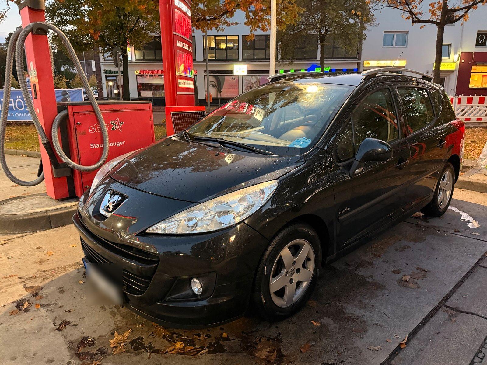 Peugeot 207 2010 — вигляд ззаду