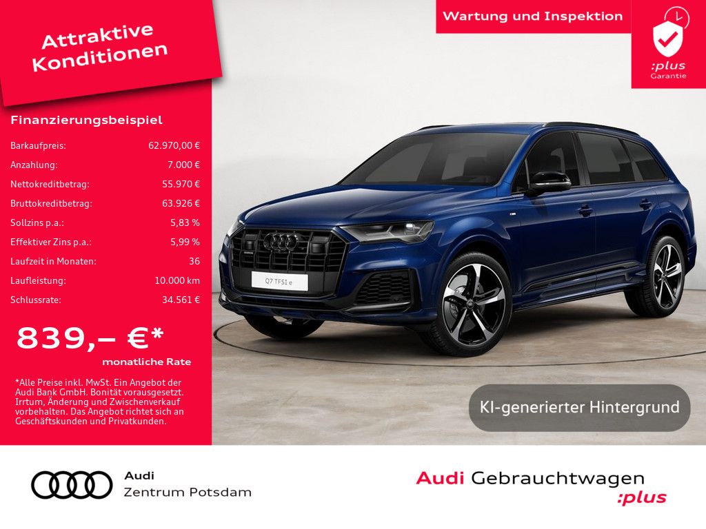 Audi Q7 S line 55 TFSI e quattro LED NAVI AHK