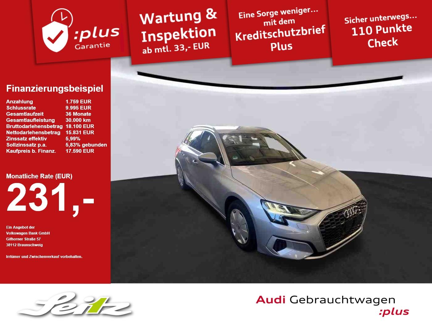 Audi A3 Sportback 30 TFSI advanced *AHK*NAVI*LED*