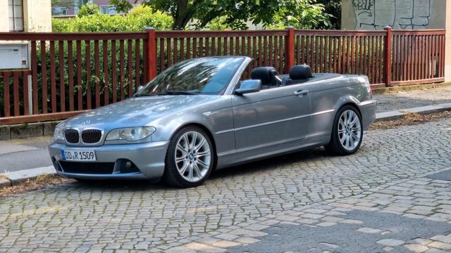 BMW E46 320Ci Cabrio Silbergrau Metallic F...