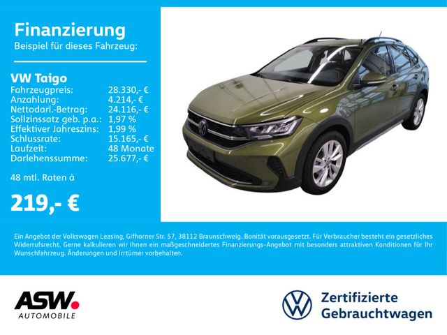 Volkswagen Taigo Life 1.5TSI DSG LED Nav RFK ACC SHZ VC AHK