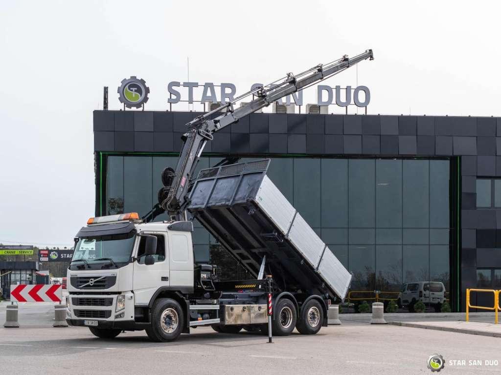 Volvo  FM430 6x2 HIAB 166 E-5 HIPRO Crane Kipper