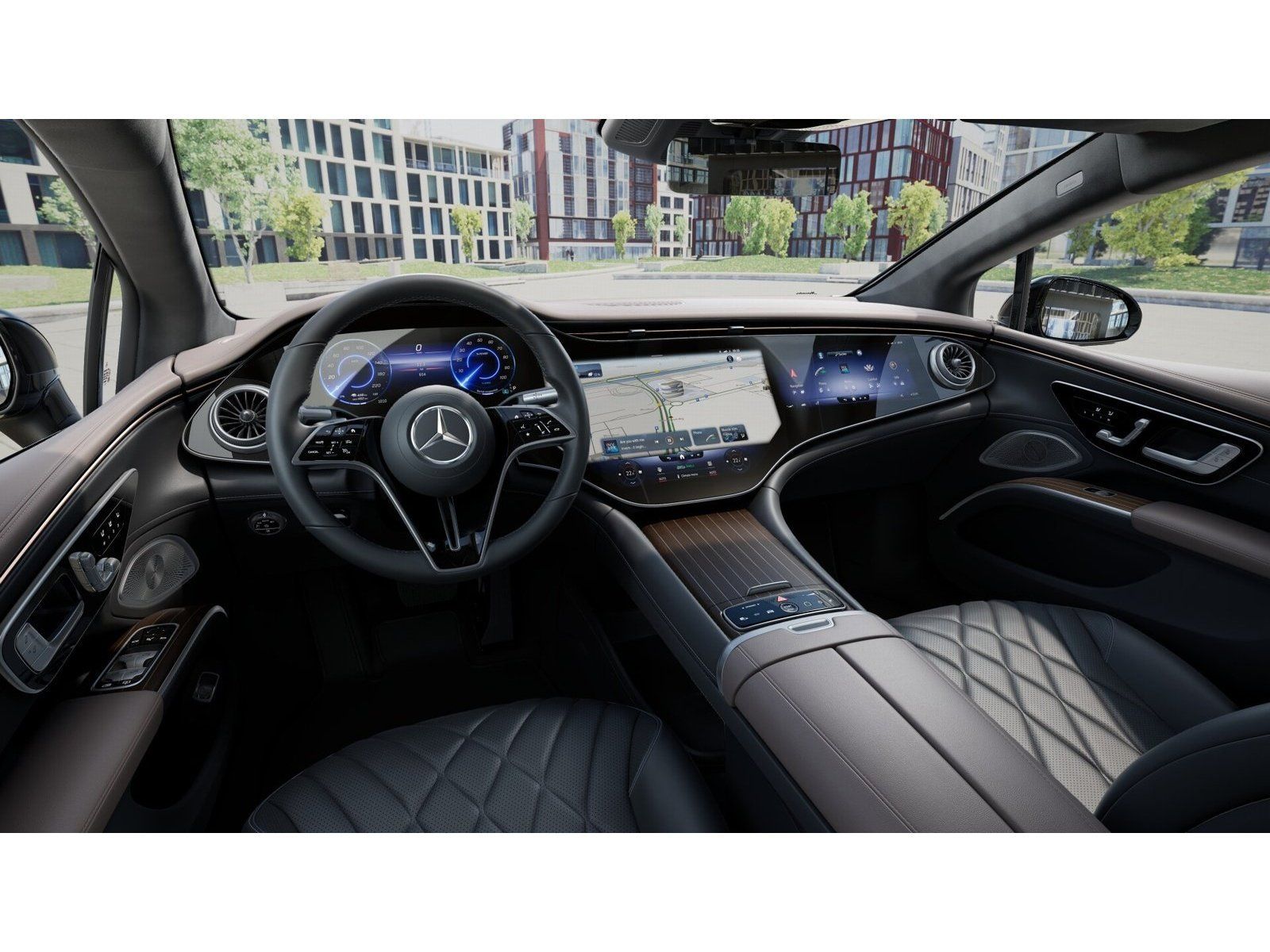 Fahrzeugabbildung Mercedes-Benz EQS580 Prem+ HYPER 4xMassage AR-HUD FondTV Nappa