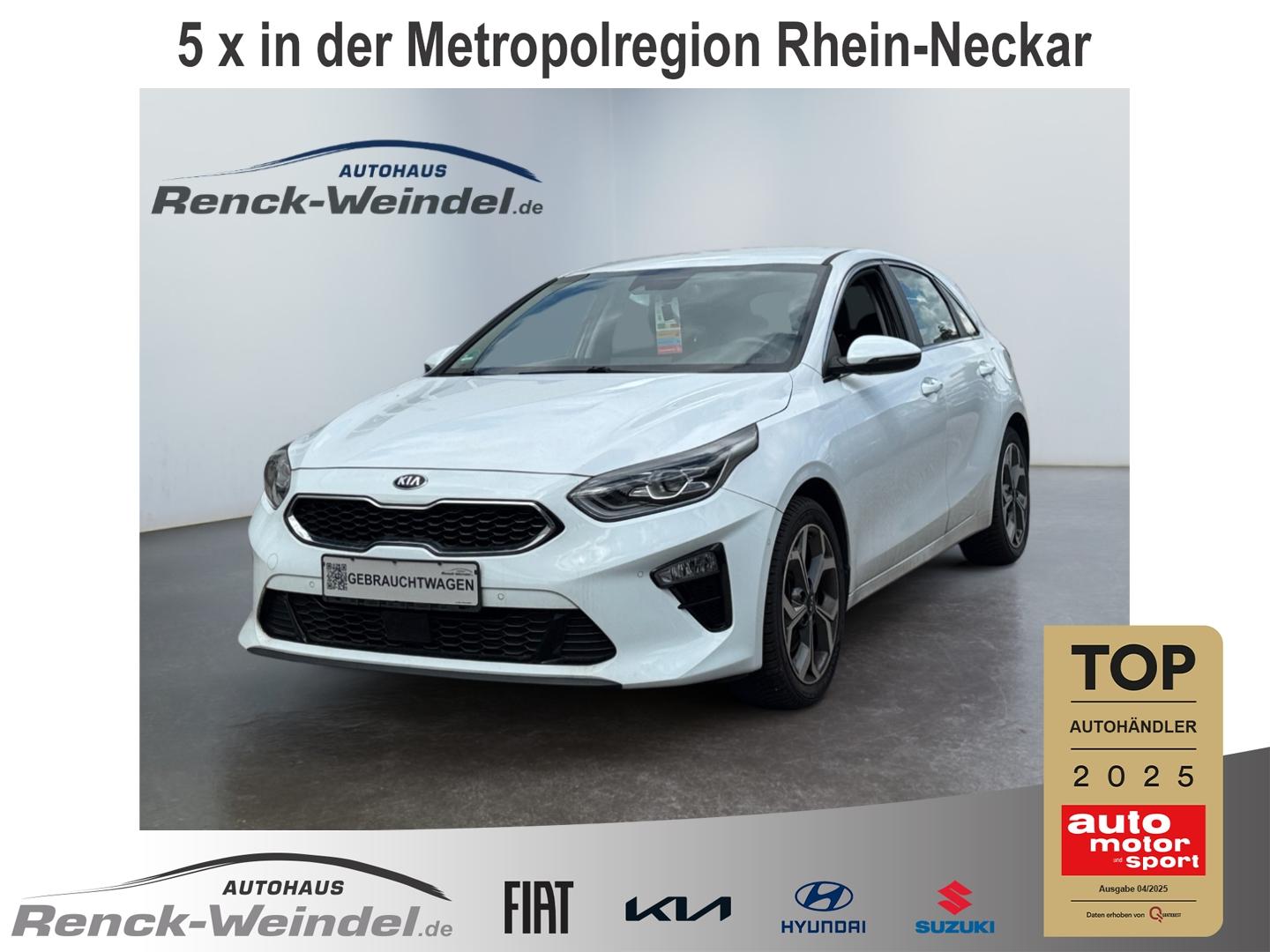 Kia Ceed Spirit 1.4T DCT7 Navi Klimaautom ACC Apple 