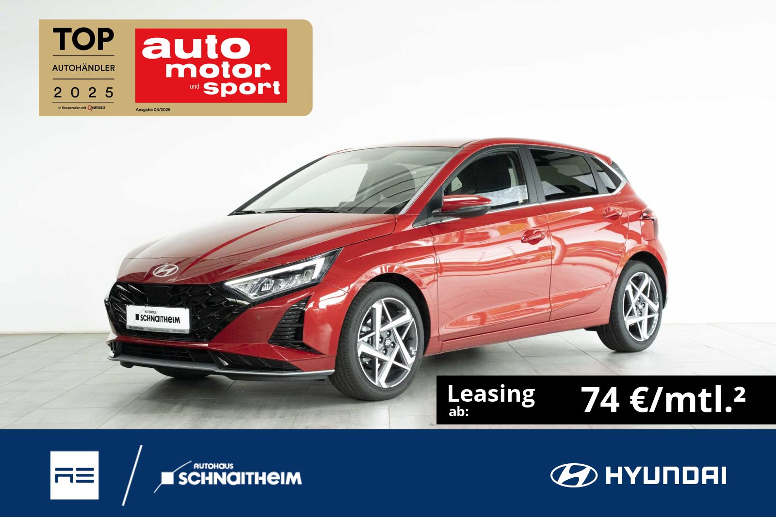 Hyundai i20 Prime FL MY25 1,0 T-GDi 74KW (100 PS) 7-DCT