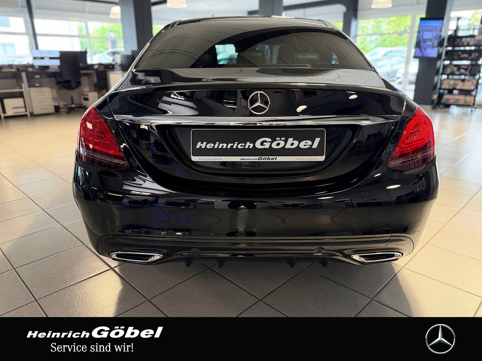 Fahrzeugabbildung Mercedes-Benz C 220 d AMG Line (EURO 6d-TEMP)