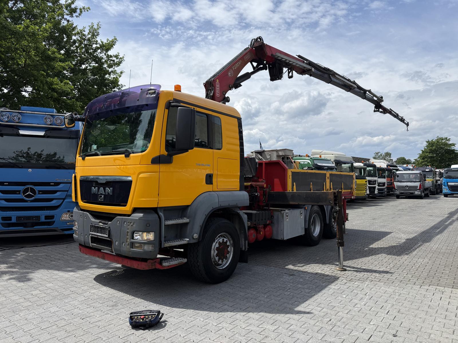 MAN TGS 26.400 6X4H-2 Kran Fassi F235XP bis 25 Meter