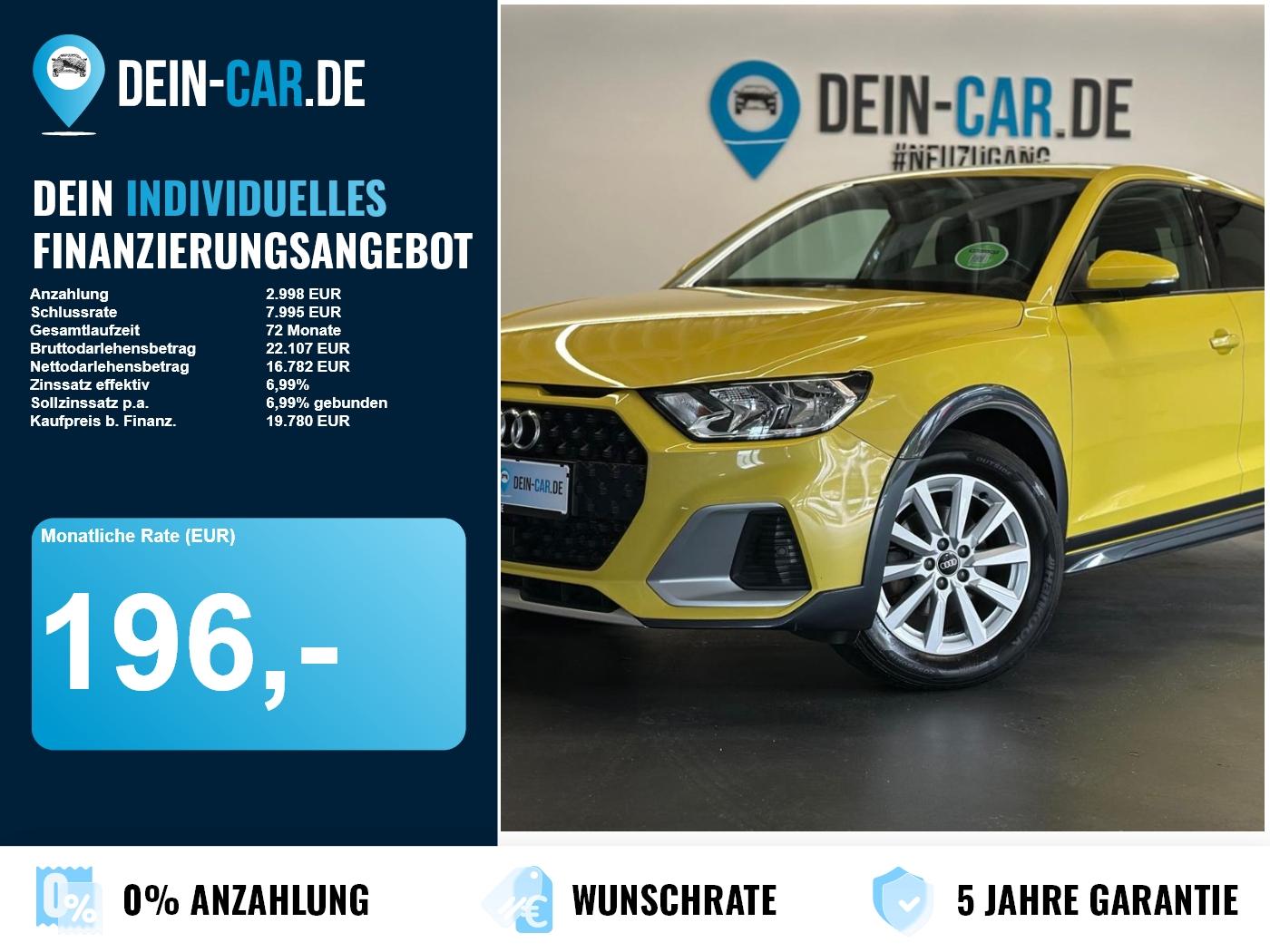 Audi A1 Allstreet Navi SHZ SpurW Virtual Kam.2xKlima