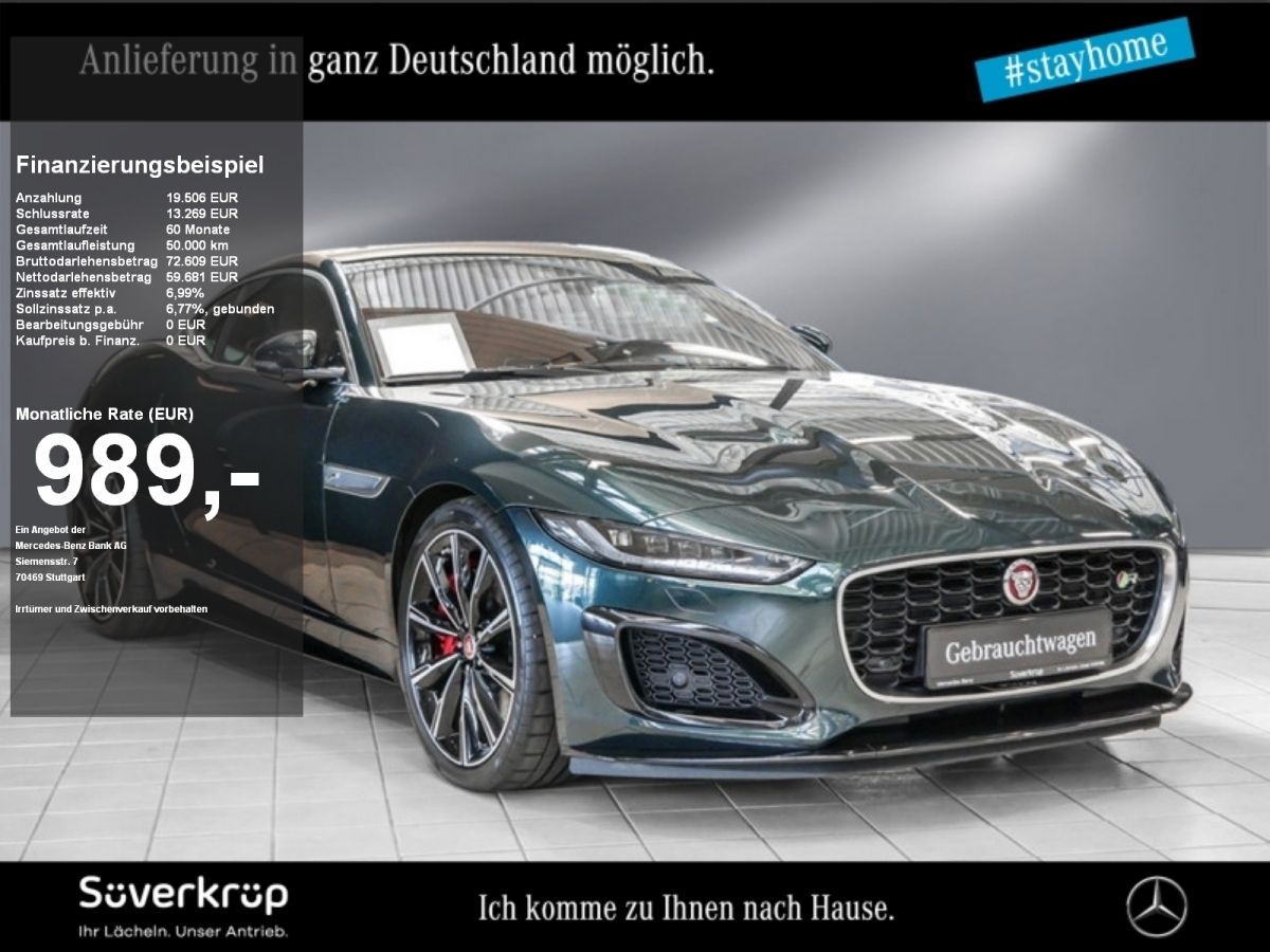 Jaguar F-TYPE Coupé R AWD DISTR SPUR KAMERA MEMO PDC