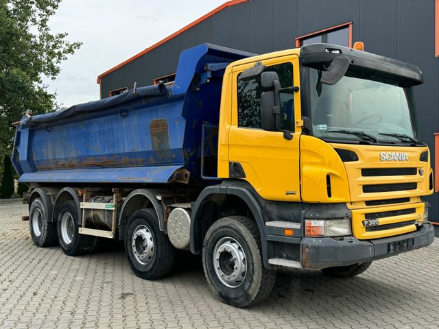 Scania P 380 8x4 Euro 4 Muldenkipper