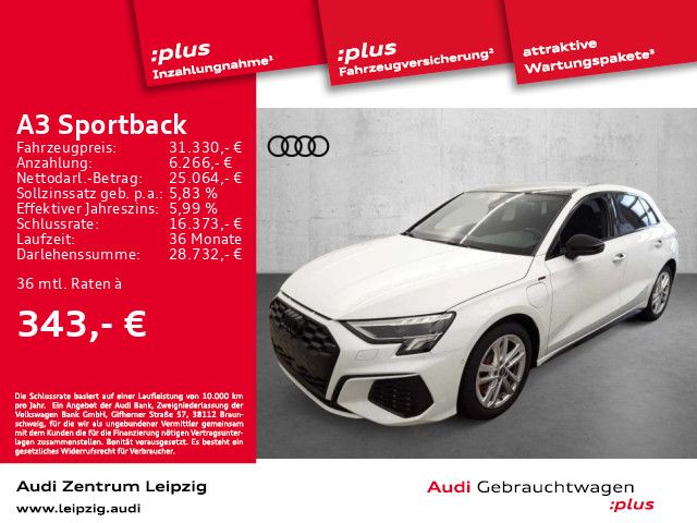 Audi A3 Sportback 45 TFSIe S line *LED*Pano*Assistenz