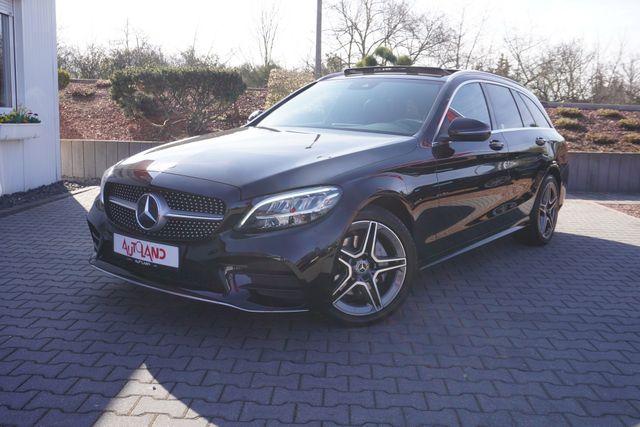 Mercedes-Benz C200 T AMG Line 4Matic 9G Tronic Pano Burmester