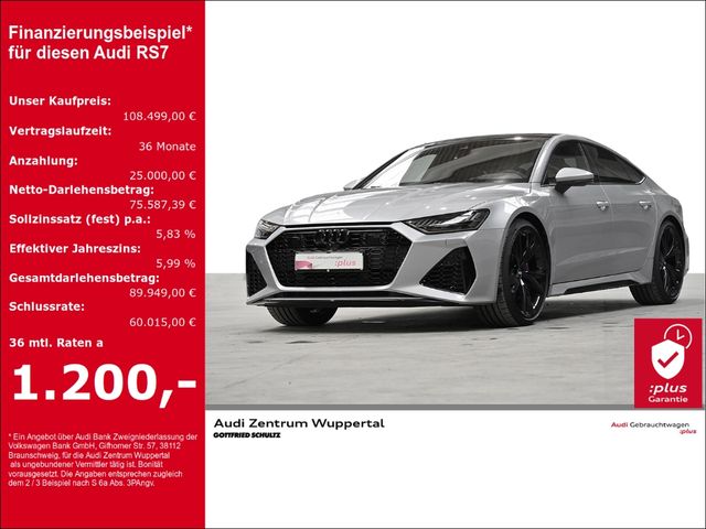 Audi RS7 Sportback STANDHZG ACC PANO B&O GARANTIE KER