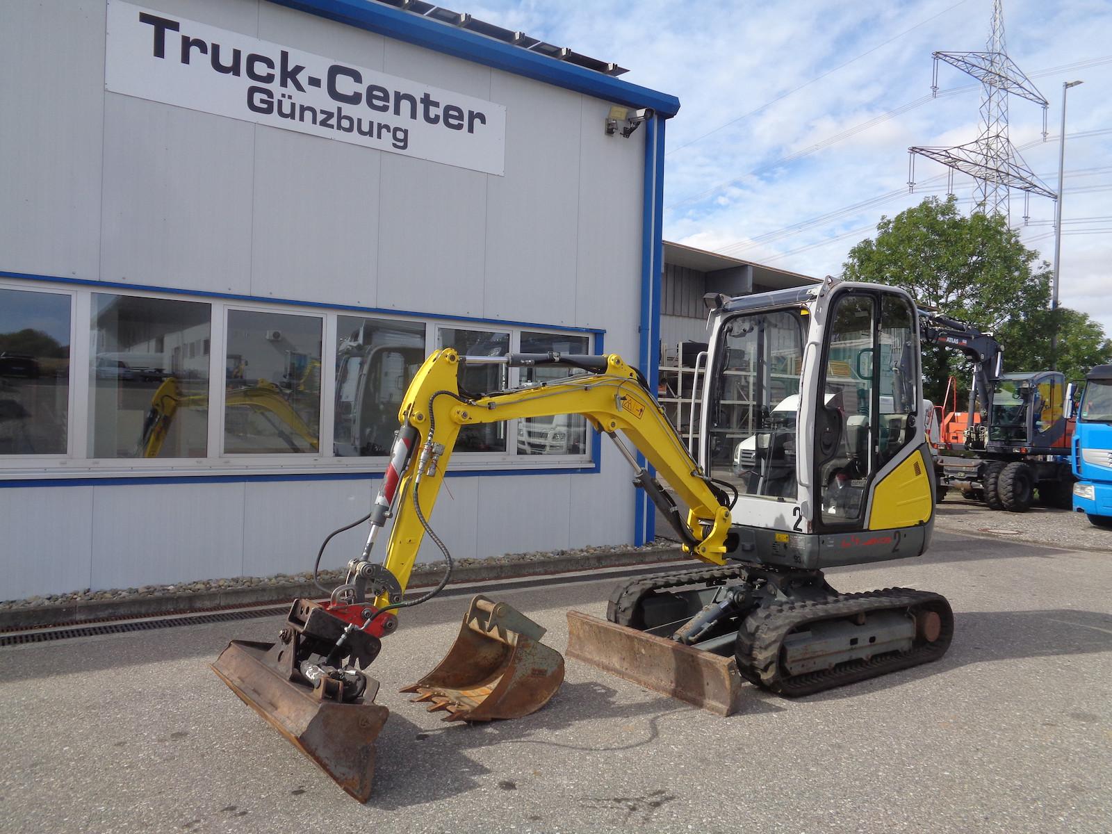 Wacker ET24 VDS 2 x Löffel QC03 SW