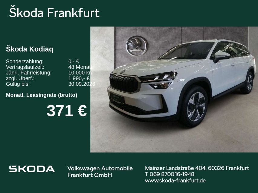 Skoda Kodiaq Selection 1,5 TSI m-HEV 110 kW 7-Gang-DSG