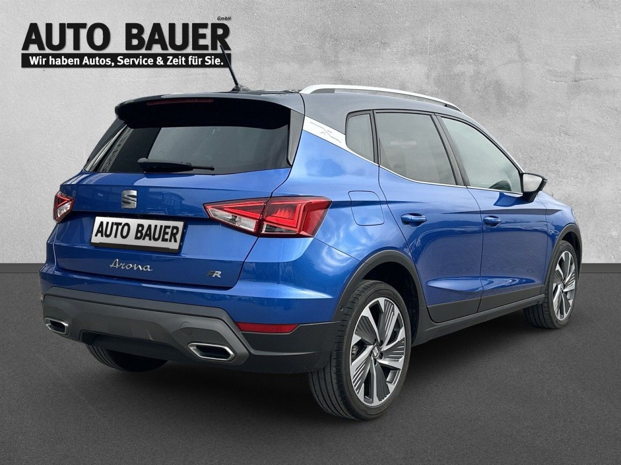 Fahrzeugabbildung SEAT Arona FR 1.5 TSI 150 PS DSG - mit KI generiert/bearbeitet