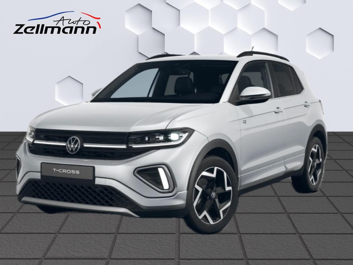 Volkswagen T-Cross R-Line 1.0l TSI DSG Klima Kamera Allwett