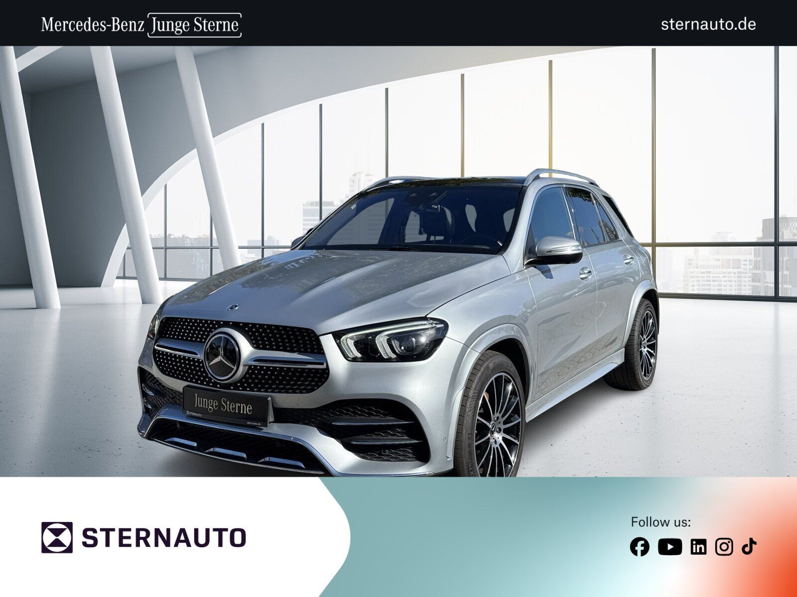 Mercedes-Benz GLE 350 de 4M AMG PanoD 360Kam Sound Mem AHK HUD