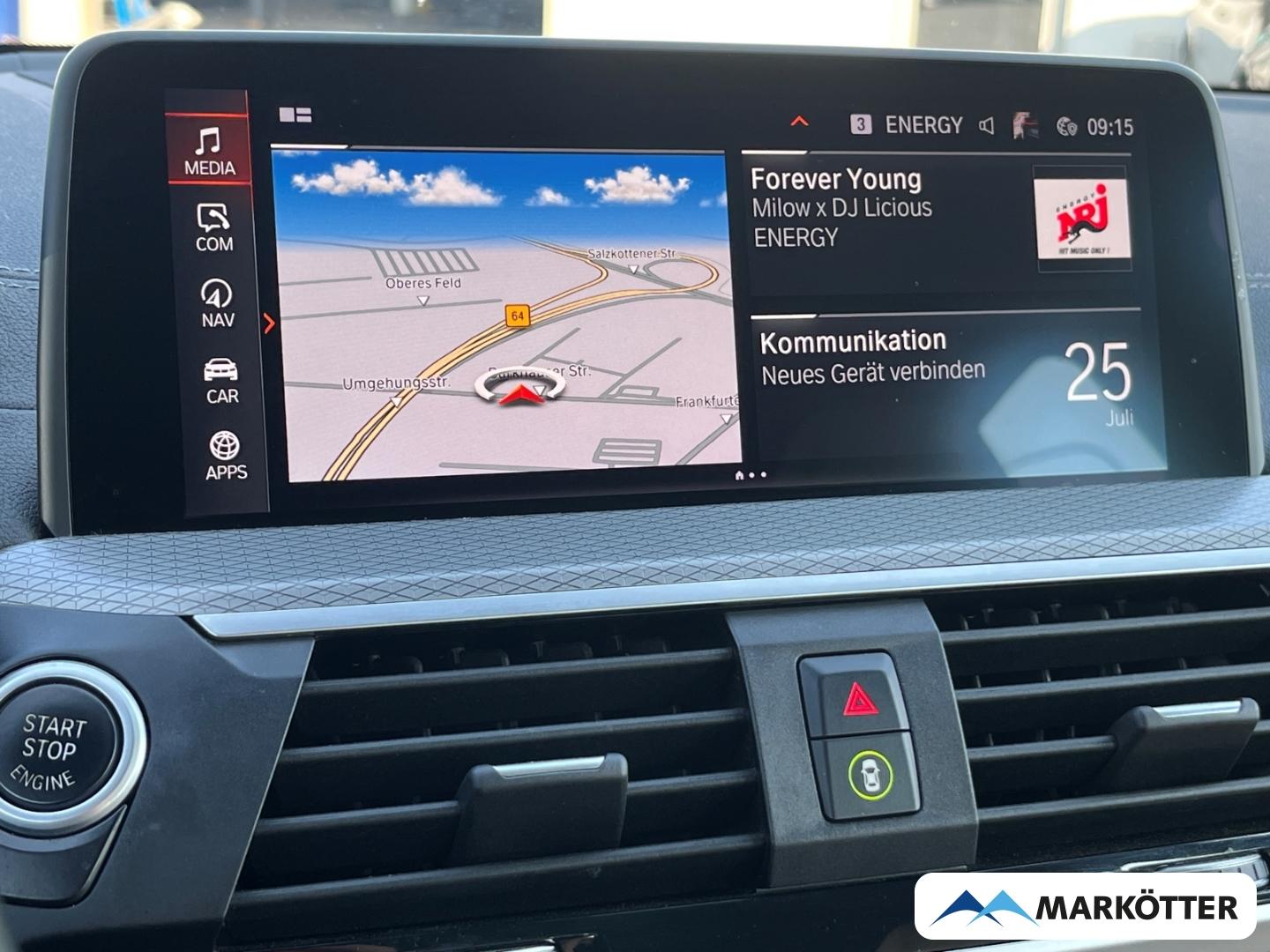 BMW X3 xDrive 20d M Sport AHK/H&K/HuD/Memory/Keyless, миниатюра 21