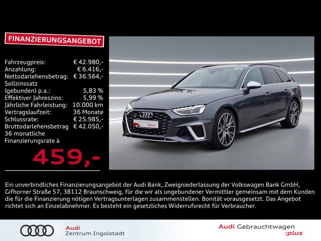 Audi S4 Avant TDI qu S-Sitze AHK ACC LED NAVI KAM 19"