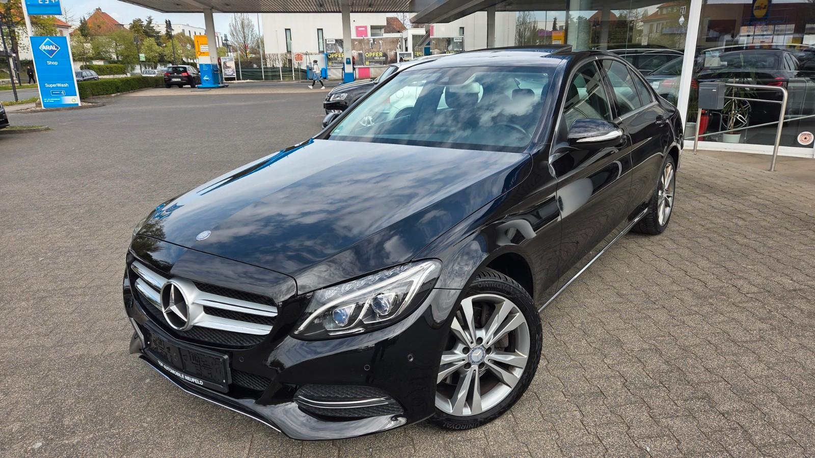 Mercedes-Benz C 250d-4Matic-AUT+KLIMA+PANORA+LED+LEDER+AHK+NAV
