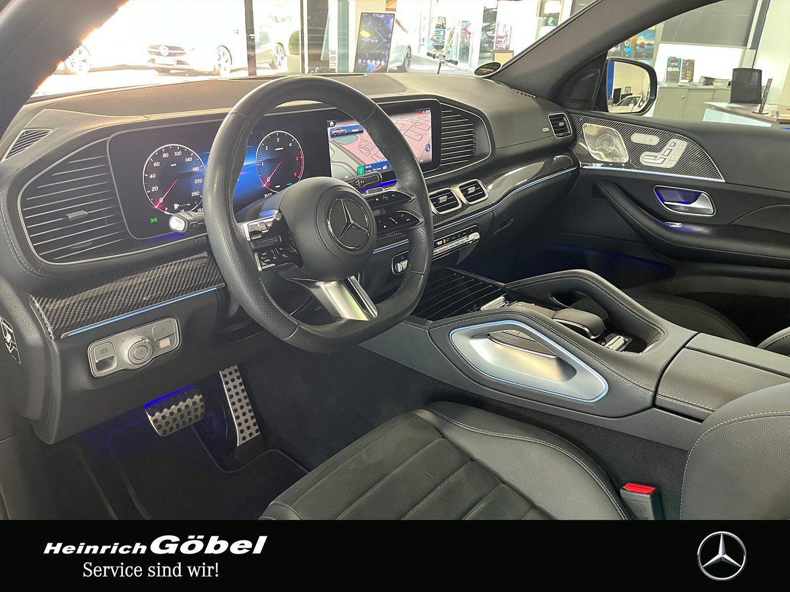 Fahrzeugabbildung Mercedes-Benz GLE 450 d Coupe AMG+PANO+AHK+CARBON+NIGHT+FAHRAS