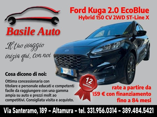 Ford Kuga 2.0 EcoBlue Hybrid 150 CV 2WD ST-Line 