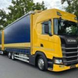 Scania S450 6x2 JUMBO / EDSCHA / Hubdach / Komplettzug 