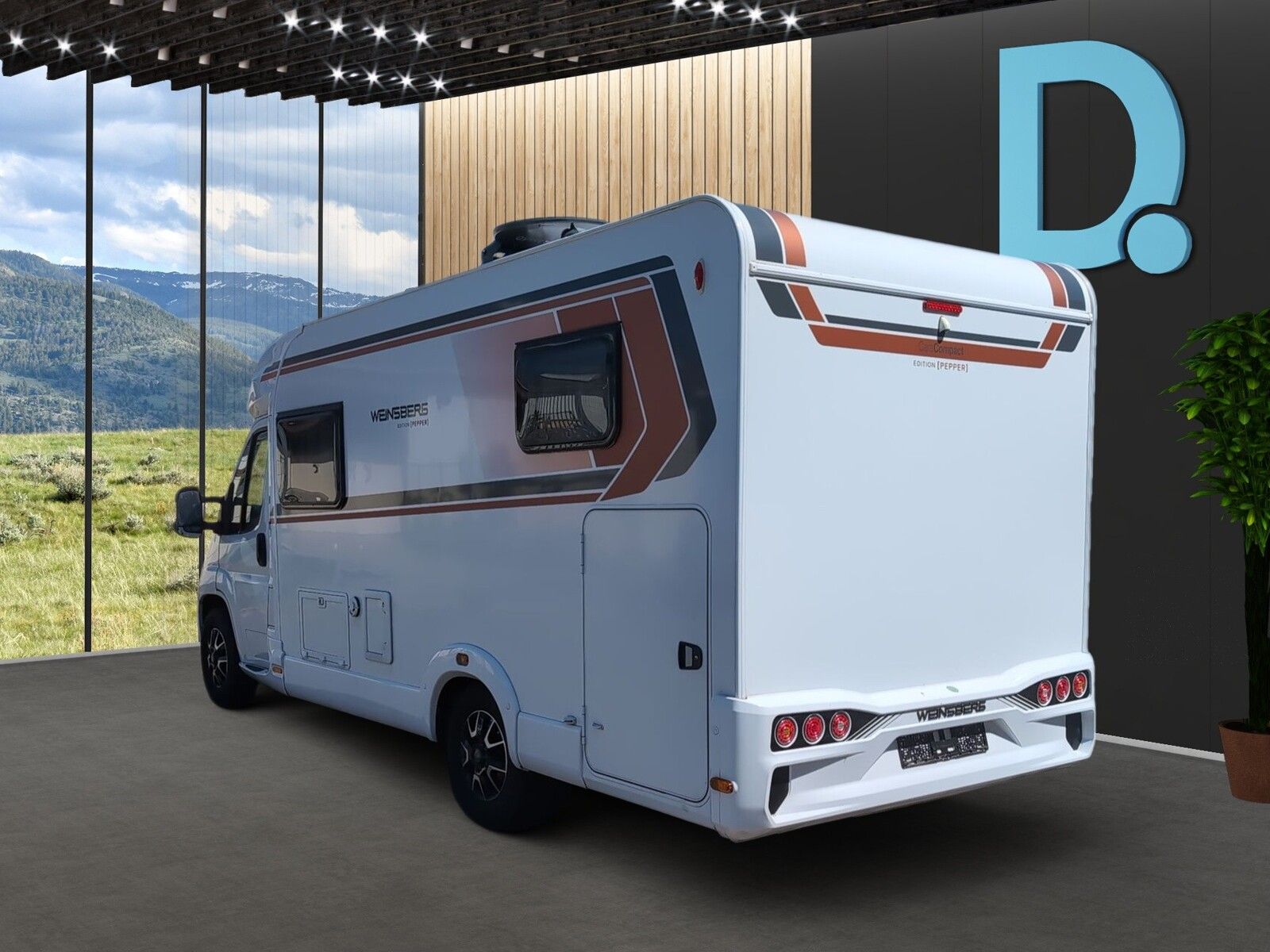 Fahrzeugabbildung Weinsberg CaraCompact EDITION PEPPER 600 MEG Markise, TV
