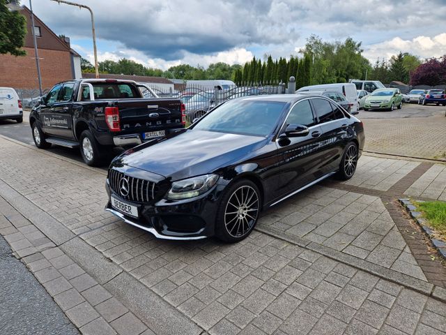 Mercedes-Benz C 180 AMG-Sportpaket*LEDER*NAVI*BURMESTER*SHZ*