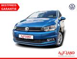 Volkswagen Touran 1.6 Comfortline Klimaaut. 7-Sitzer AHK - Volkswagen Touran: Blau