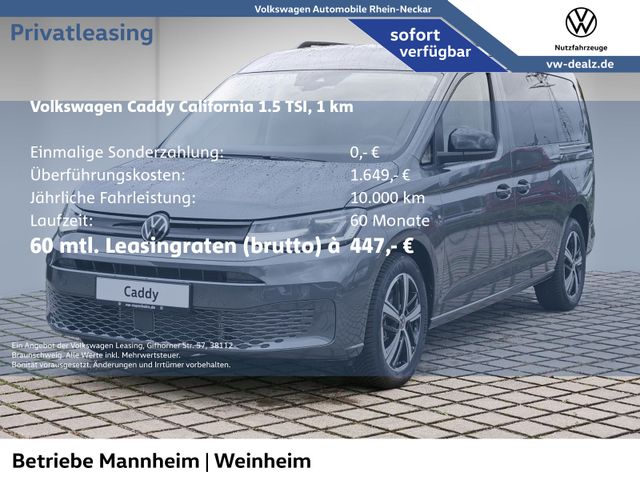 Volkswagen Caddy California Maxi 5-Sitzer 1.5 TSI EU6 DSG