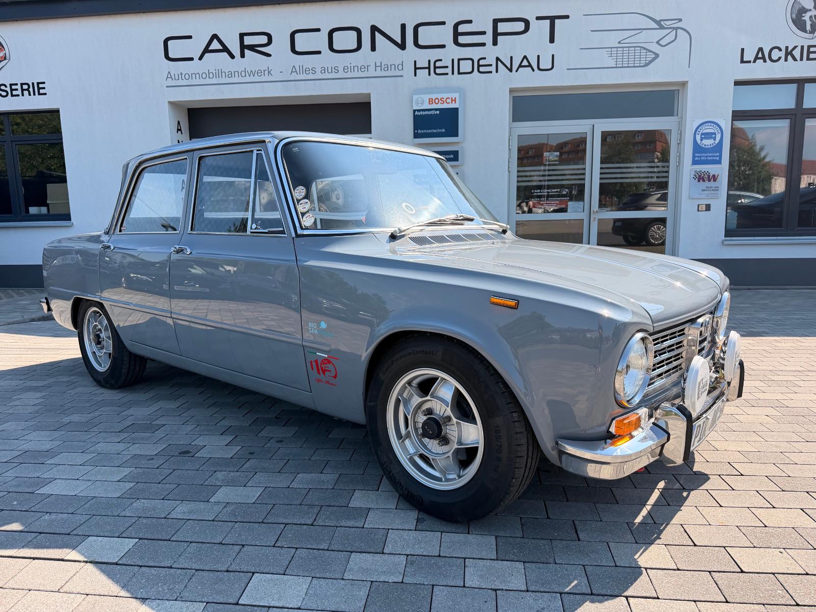 Alfa Romeo Giulia 1300 TI mit 1750er Rennmotor/ Neuwertig