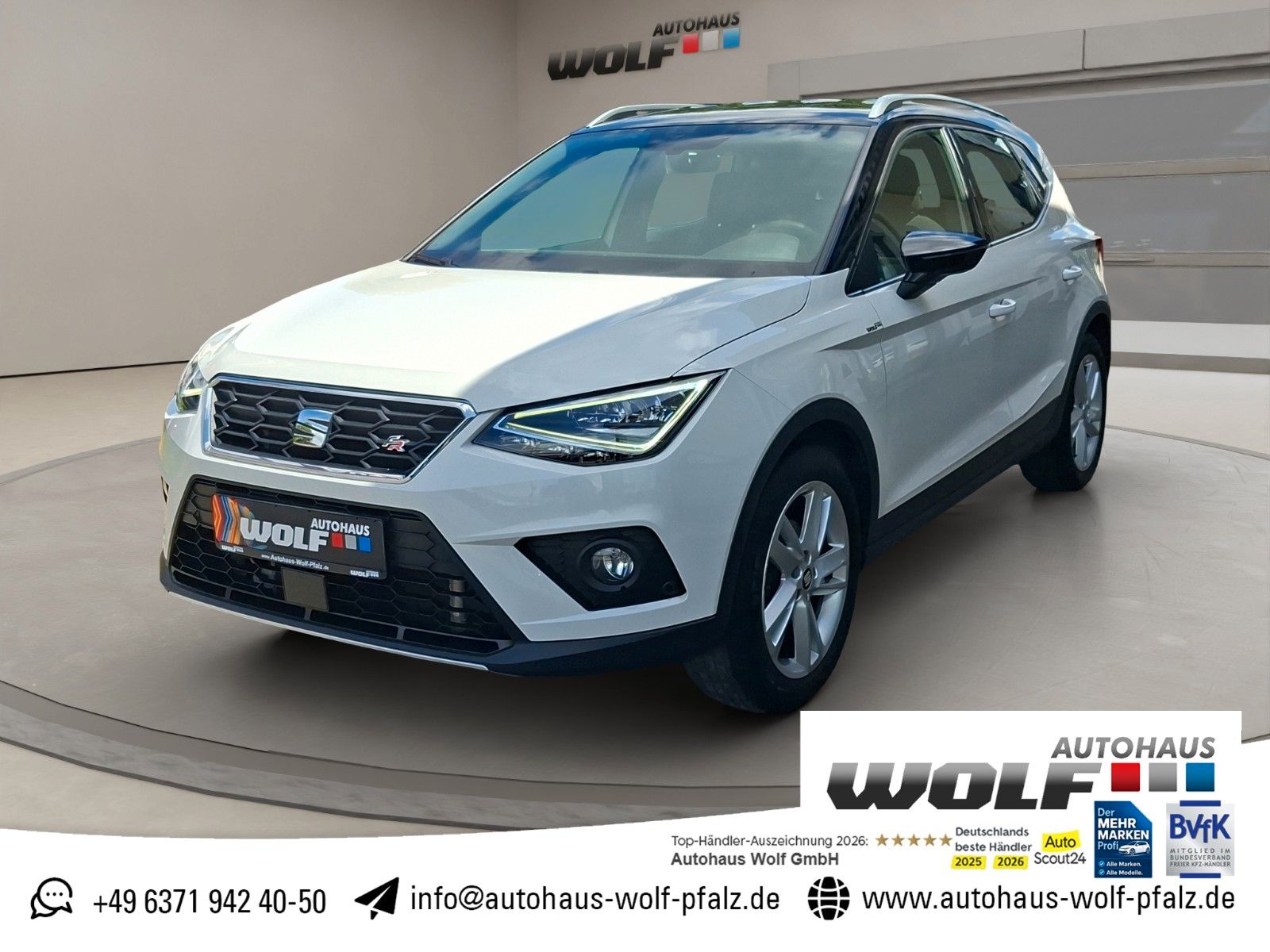 SEAT Arona 1.0 TSI FR Blind Spot~LED~GRA~RFK~Navi~SHZ