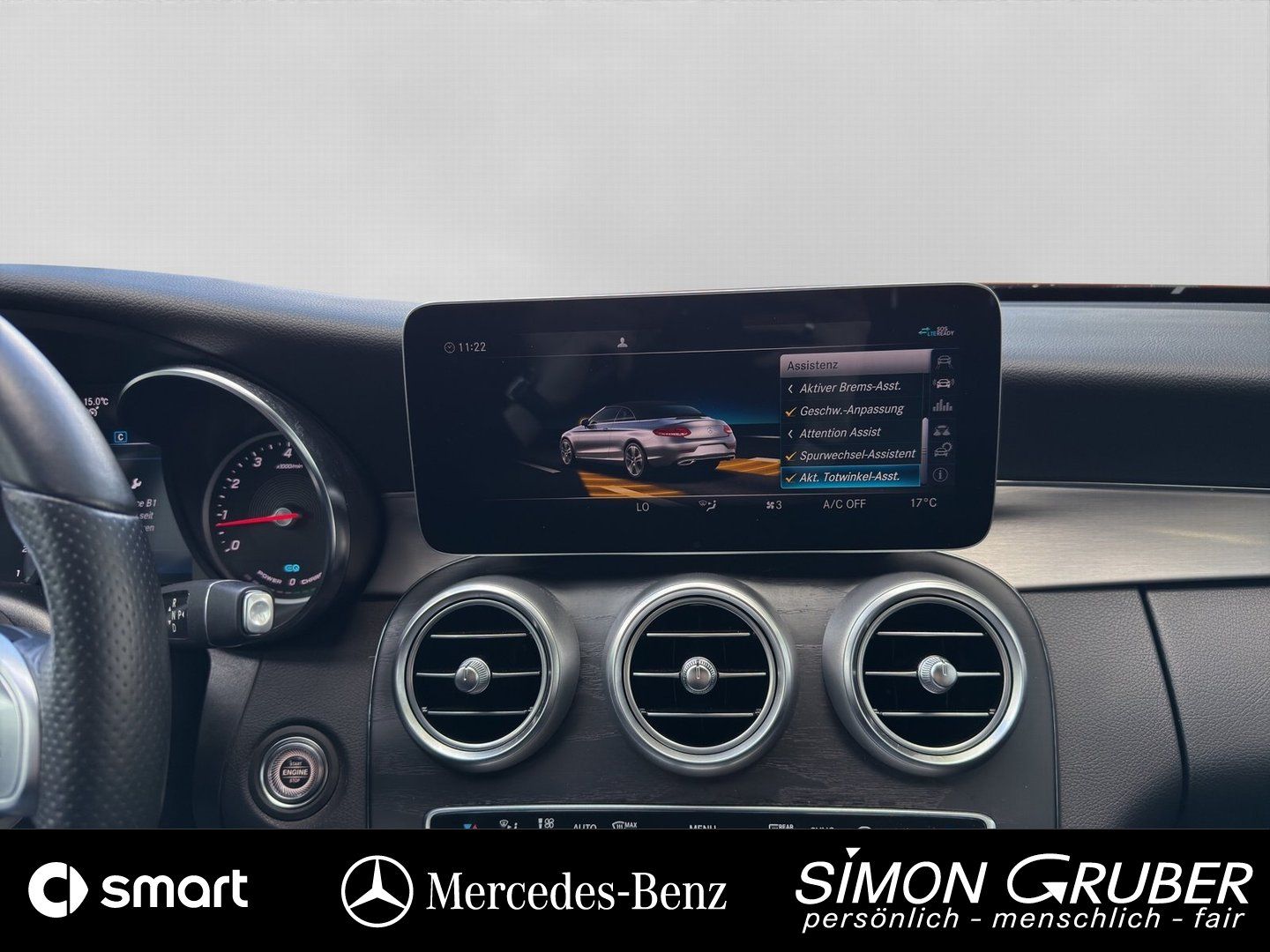 Fahrzeugabbildung Mercedes-Benz C 300 Cabrio AMG Burmester AHK Multibeam Distron