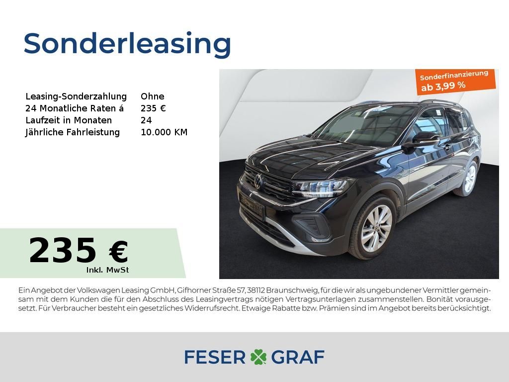 Volkswagen T-Cross 1.0 TSI Goal DSG ACC AHK LED Navi Sitzh.