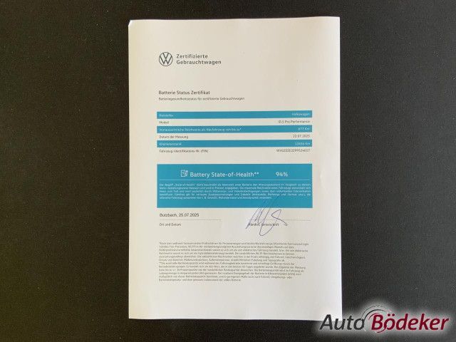 Volkswagen ID.5 Pro Performance 1-Gang Automatik, Garantie