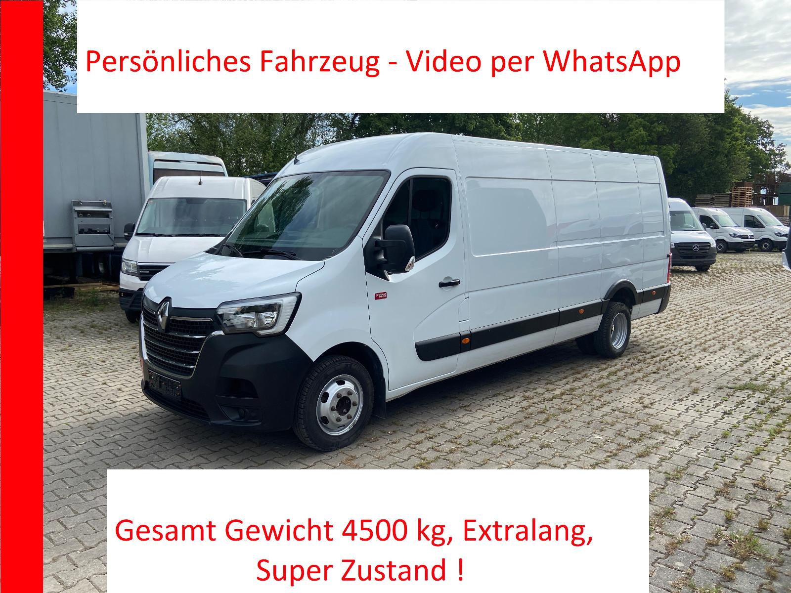 Renault Master L4H2,Extralang,TOP !GG 4500kg