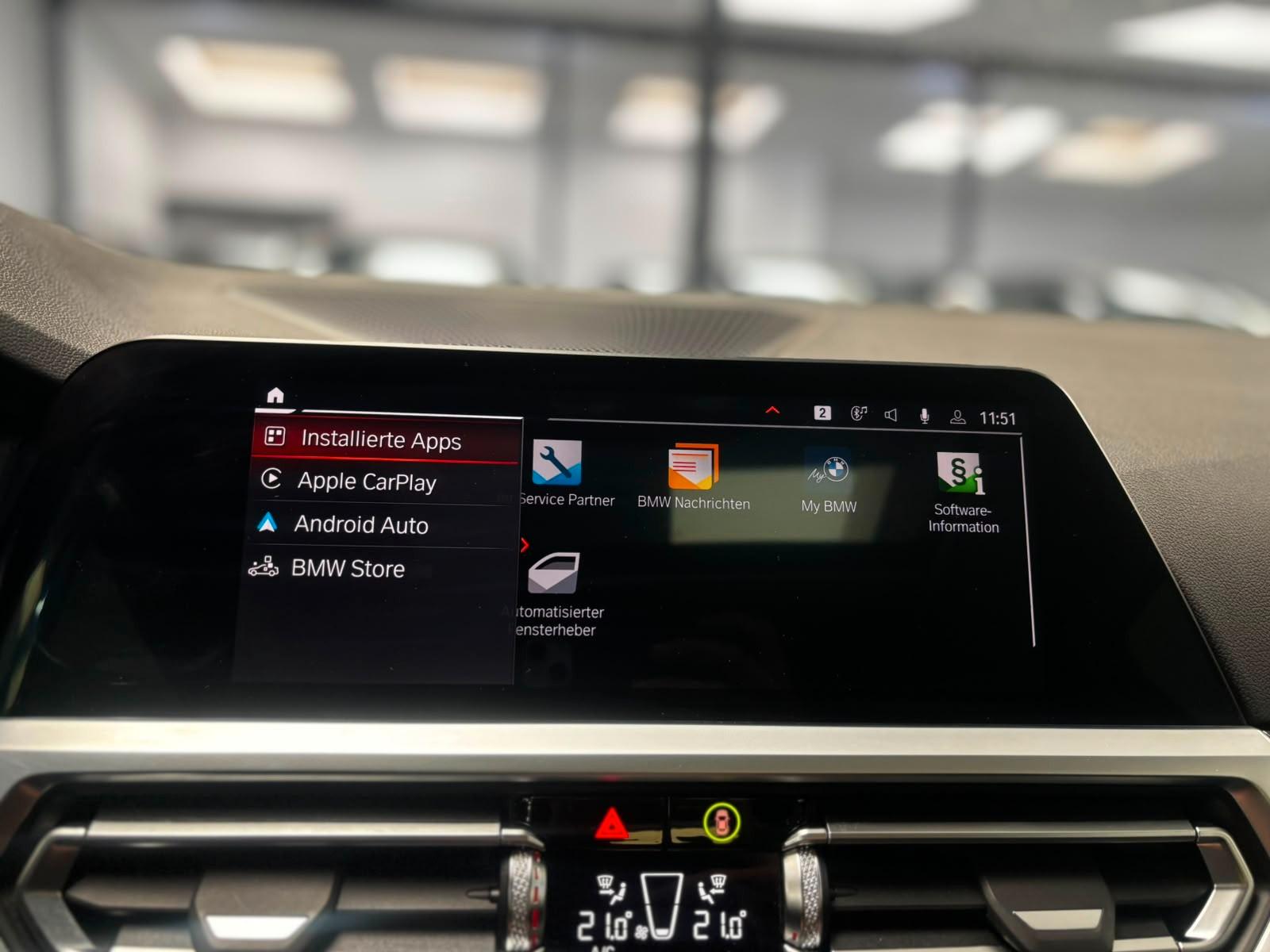 BMW 420 d Coupe 1.Hand SHD LED SHZ NAVI, миниатюра 16