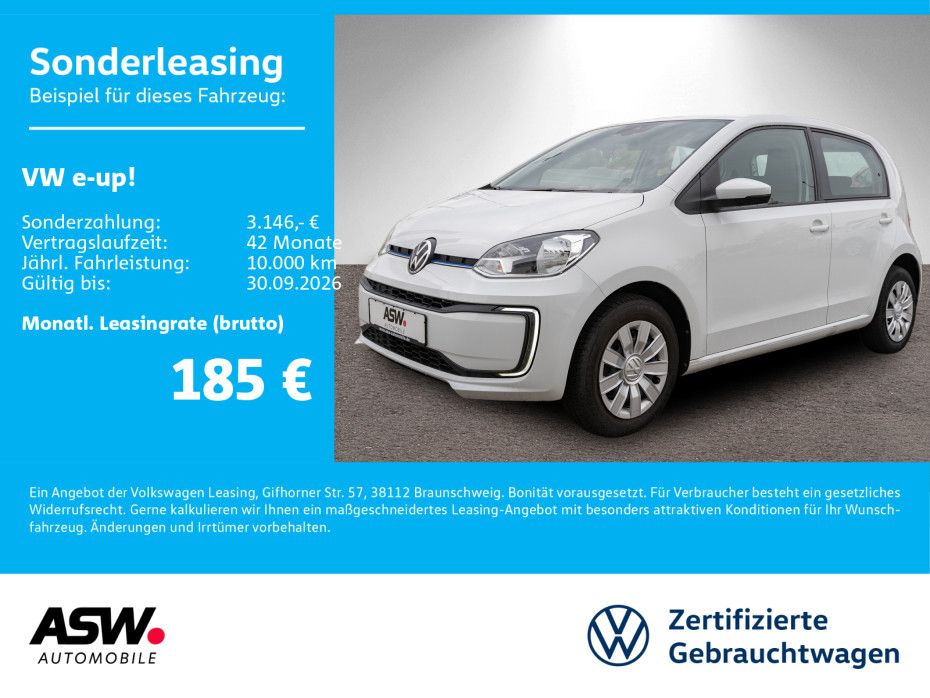 Volkswagen e-up! move up! Climatronic RFK PDC CCS SHZ