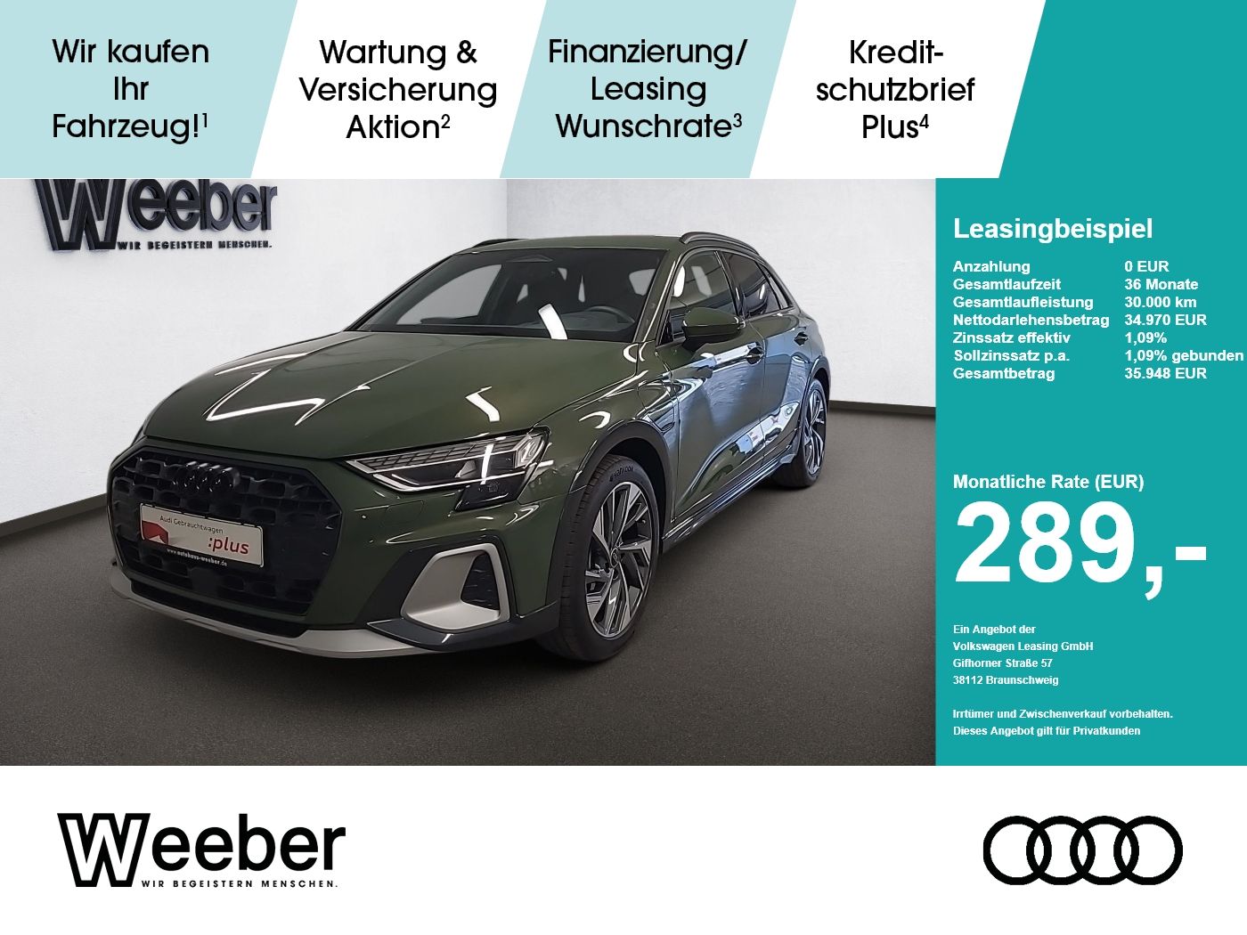 Audi A3 allstreet S line Hybrid *NAVI*AHK*KAMERA*5J G