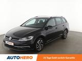 Volkswagen Golf VII 1.4 TSI Join Aut.*NAVI*CAM*LED*PDC*SHZ* - mit Benzin-Antrieb: Schwarz, Scheckheftgepflegt, Kombi