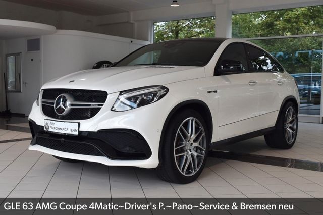 MERCEDES-BENZ GLE 63 AMG Coupe 4Matic~Drivers~Pano~Service neu