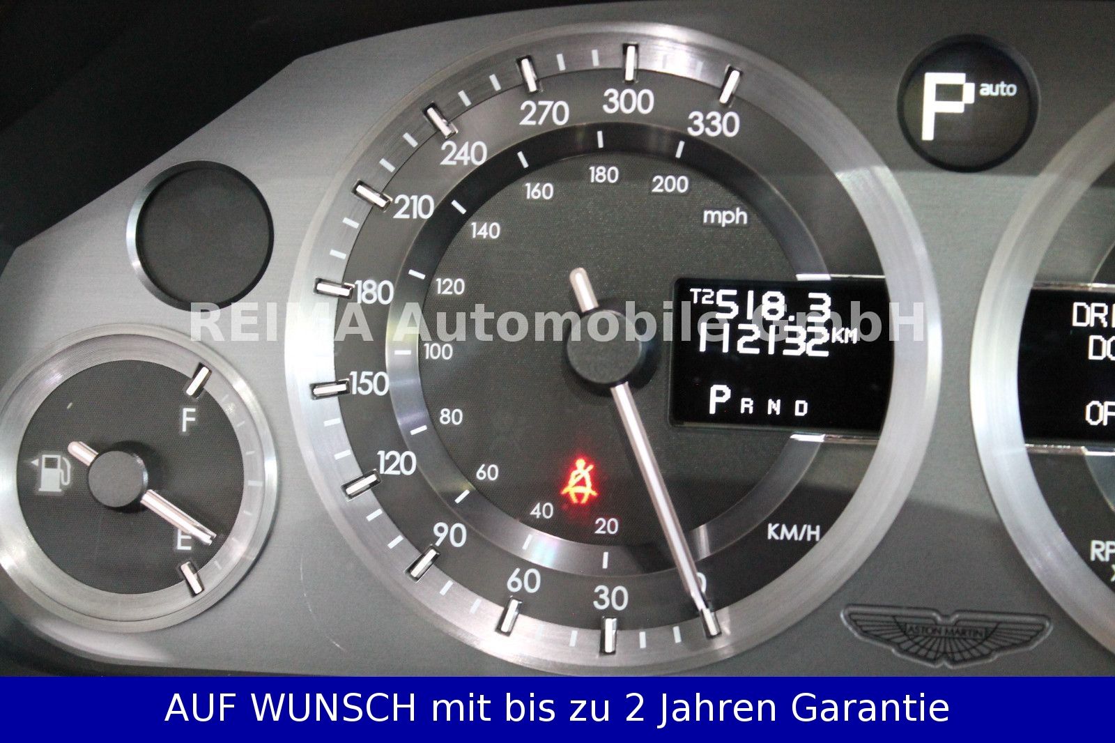 Fahrzeugabbildung Aston Martin DB9 Volante 5.9 i V12 Cabrio, Deut. Auslieferung